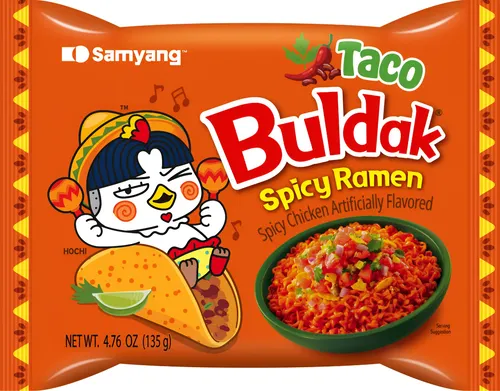 SAMYANG BULDAK HOT CHICKEN TACO 135 G