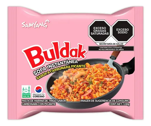 SOPA INST BULDAK CARBONARA PICANTE 130G