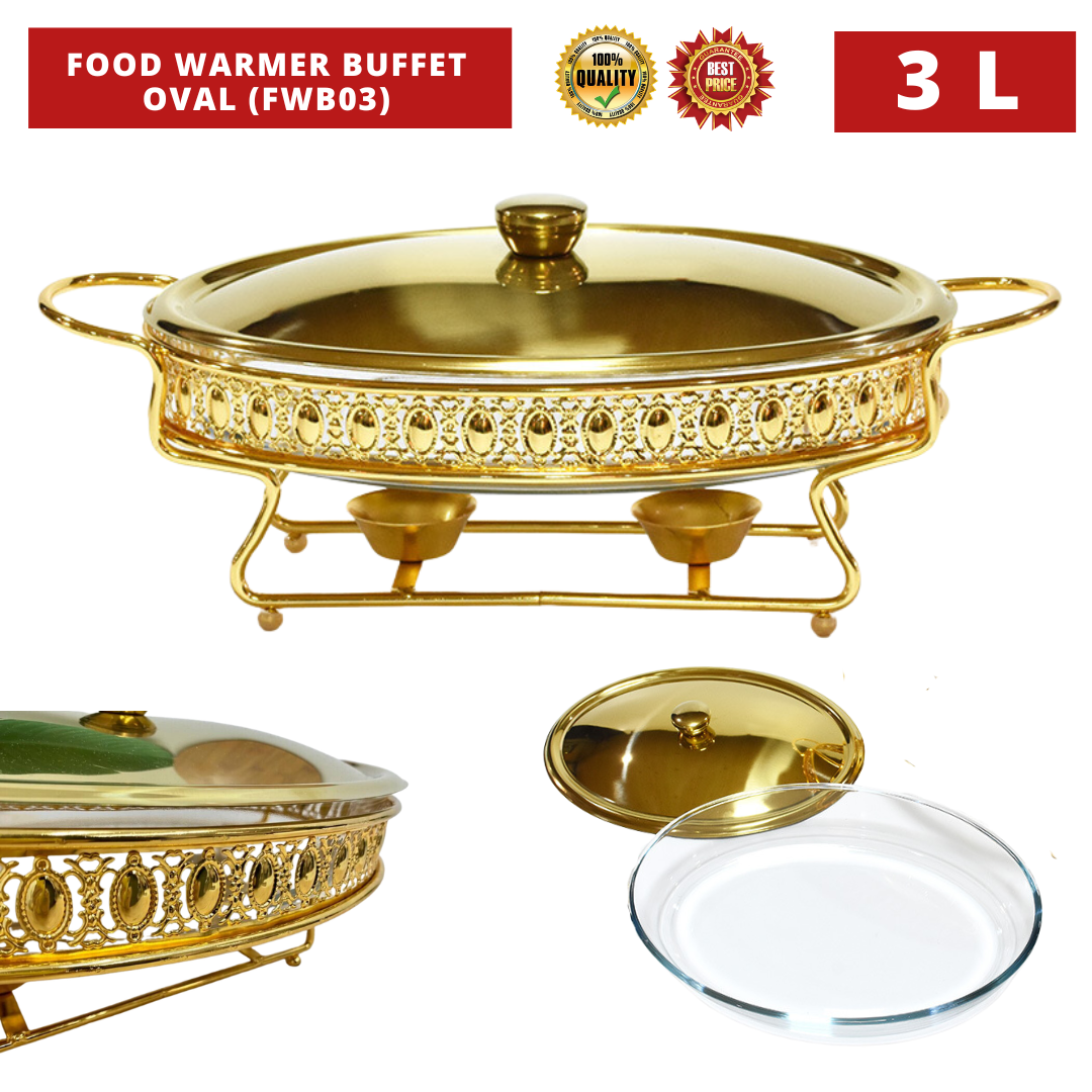 FOOD WARMER BUFFET OVAL 3.0L ( FWB03 )