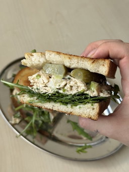 Chicken Arugula Toastie