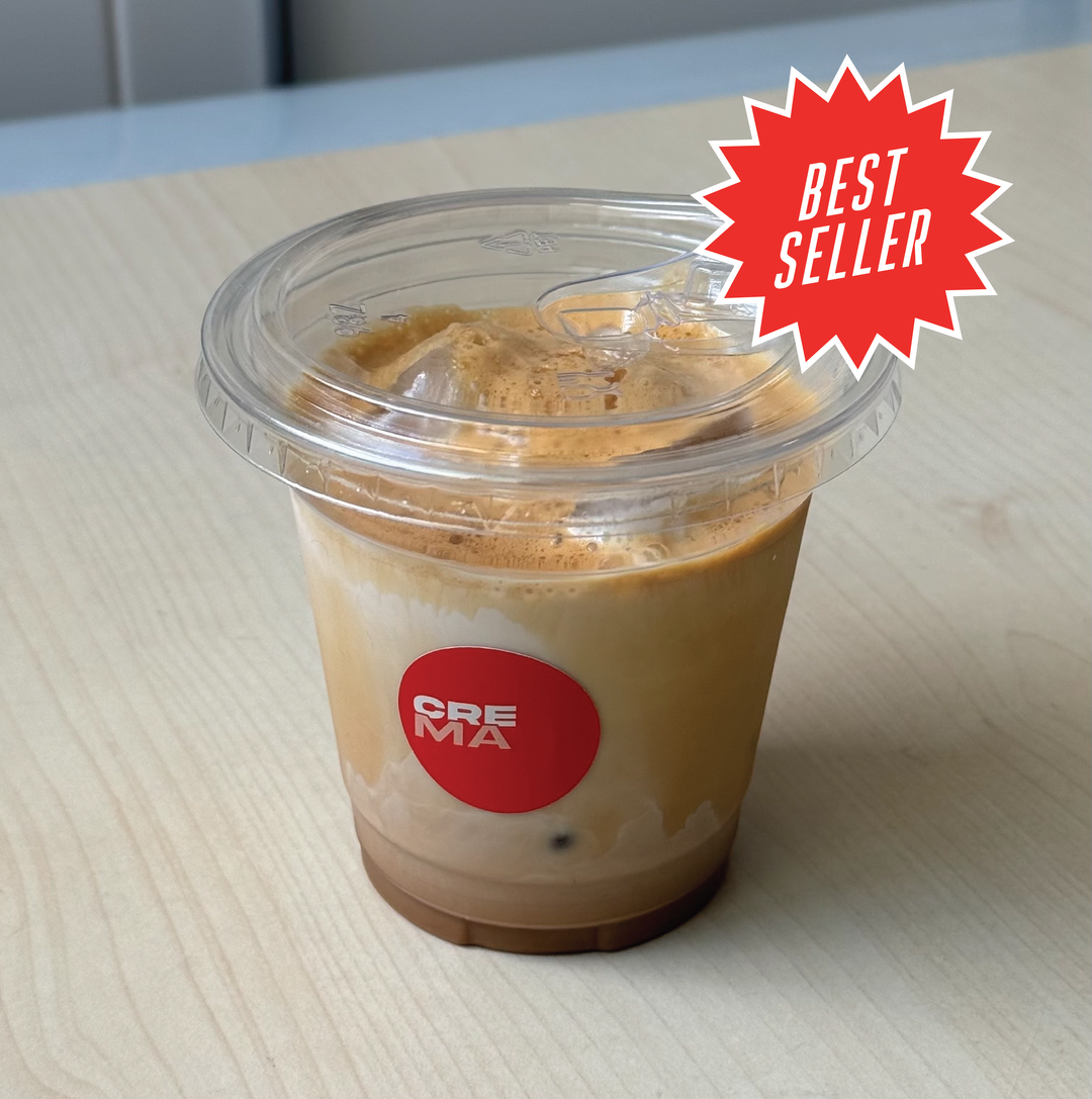 Iced Salted Honey Latte 🍯