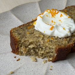 Orange and Earl Grey cake