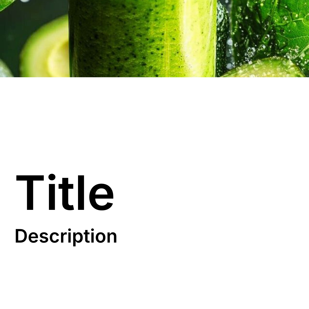 Avocado Smoothie