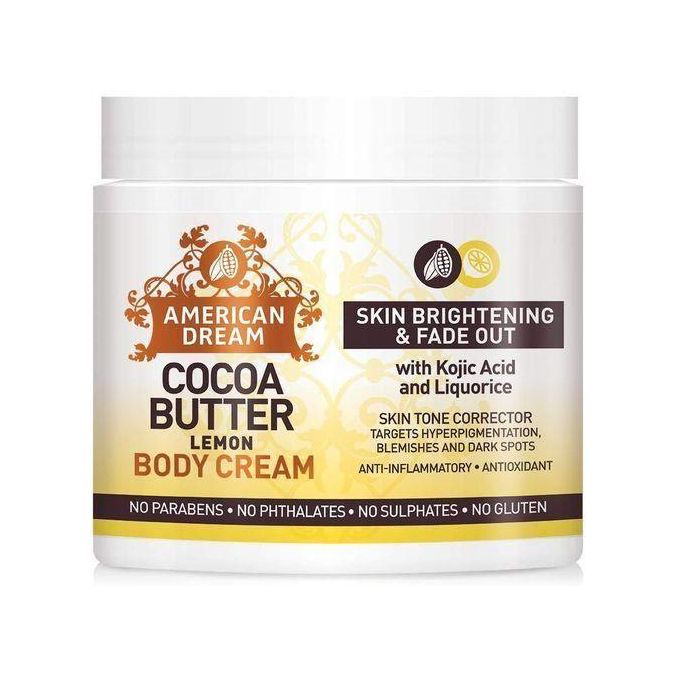 American Dream COCOA BUTTER LEMON WITH KOJIC ACID AND LIQUORICE_0