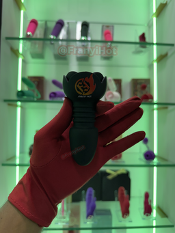 Plug anal vibratorio a control remoto con Luz RGB