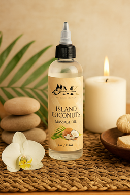Island Coconuts Massage Oil
