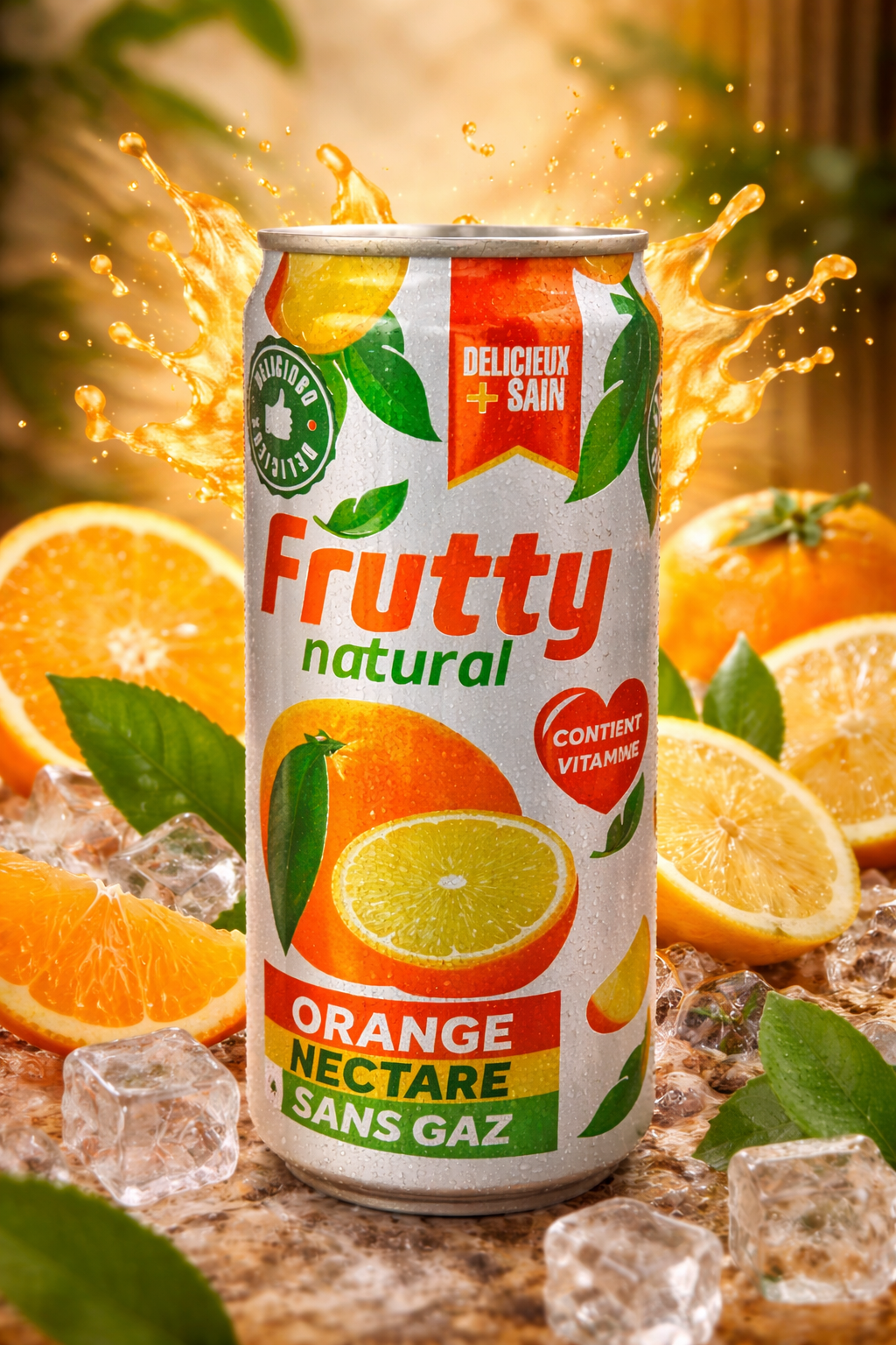 Gasosa Frutty natural