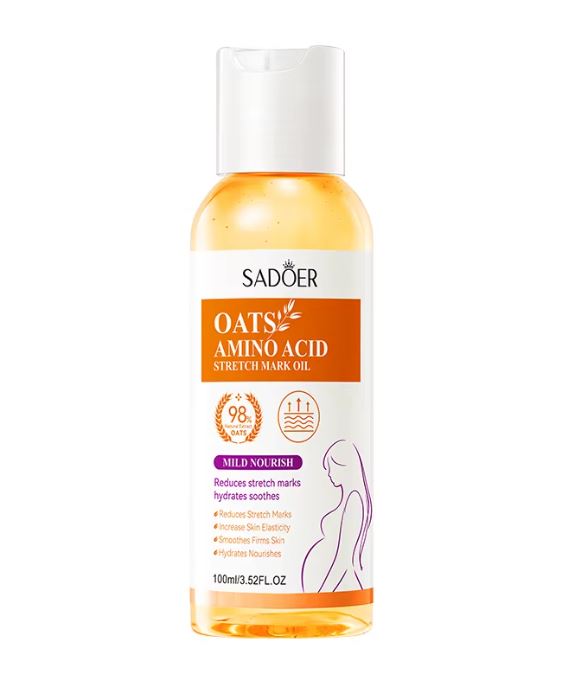 SADOER 98% Amino Acid Oats Essential Oil Fade Remove Stretch Mark