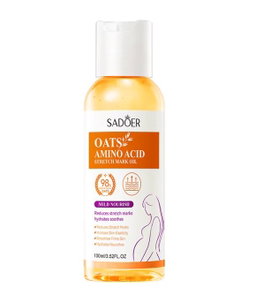 SADOER 98% Amino Acid Oats Essential Oil Fade Remove Stretch Mark