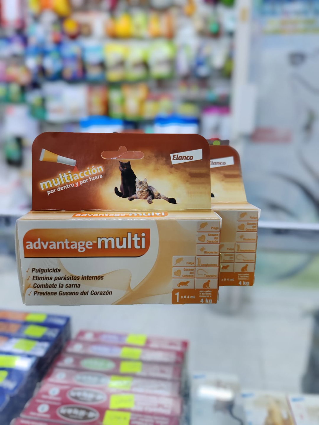ADVANTAGE MULTI 1 X 0.4 ML CAT* (hasta 4 kg)
