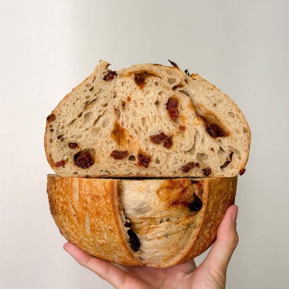 Sun-dried Tomato Herb Sourdough Loaf_0