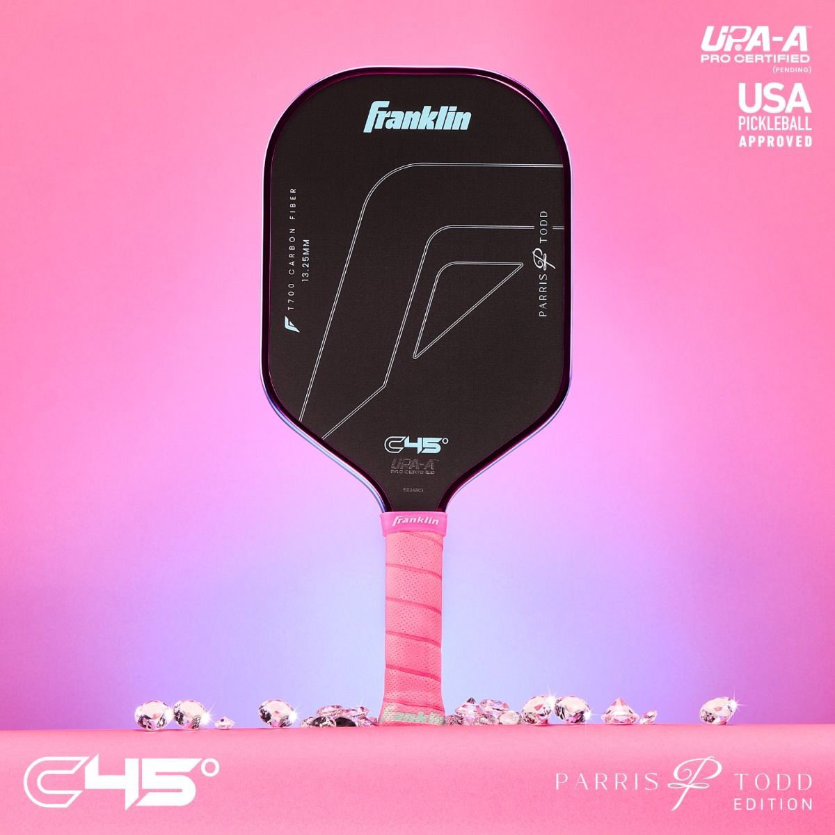 Franklin C45° Paris Todd 13.25mm - Pink/Blue_7