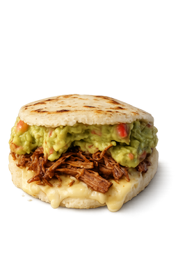 Arepa de Carne Mechada