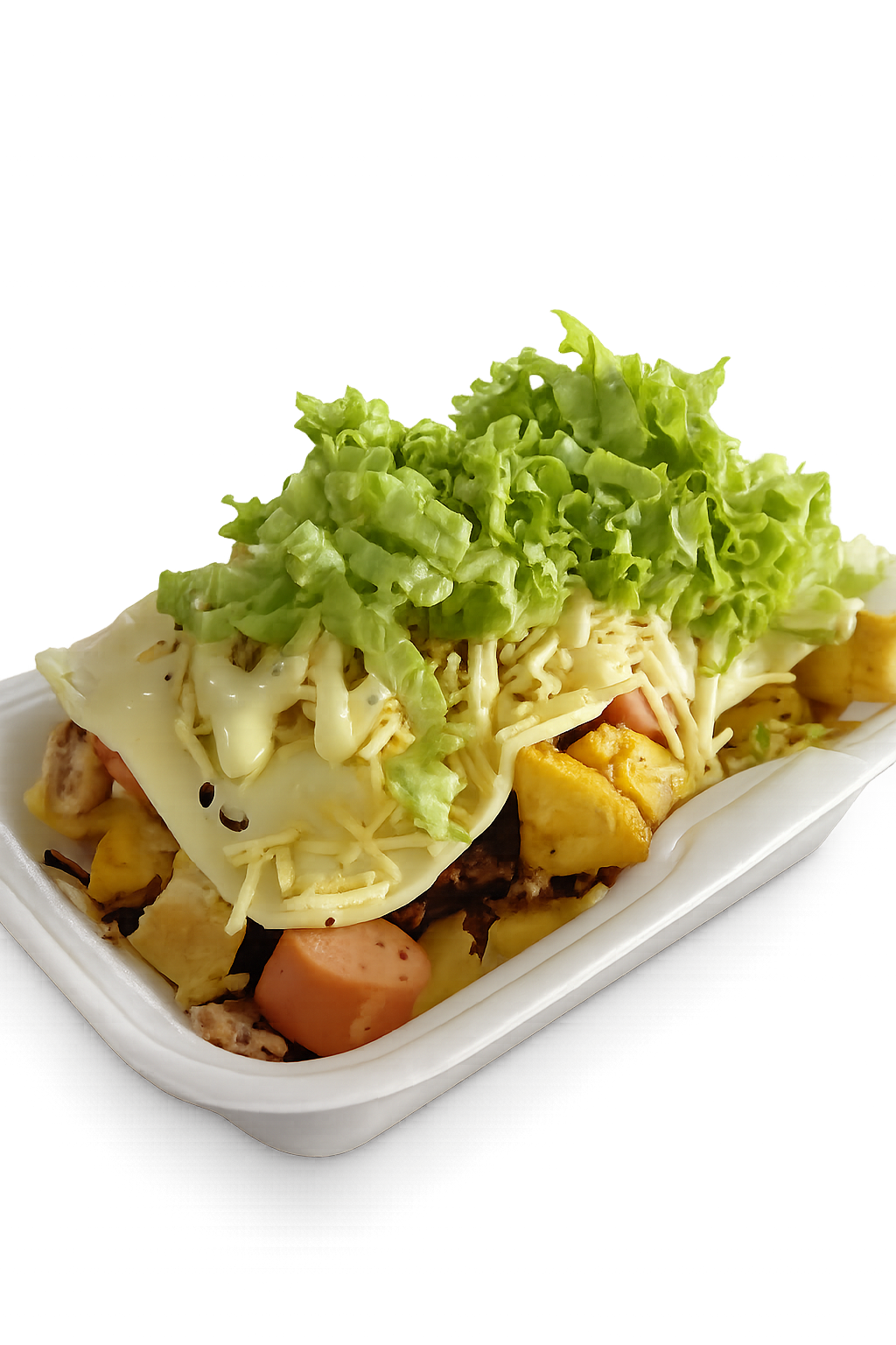Salchipapa Criollo