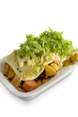Salchipapa Criollo