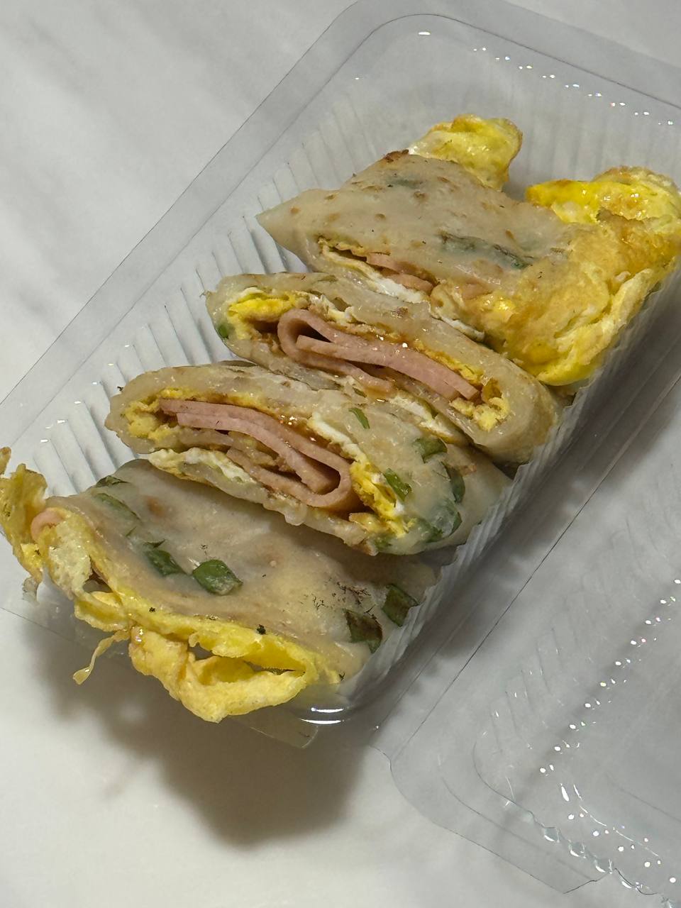 Chicken Ham Egg Crepe (火腿蛋餅)