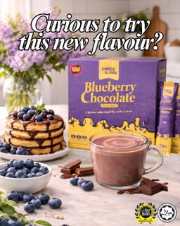 BLUEBERRY CHOCOLATE DRINK