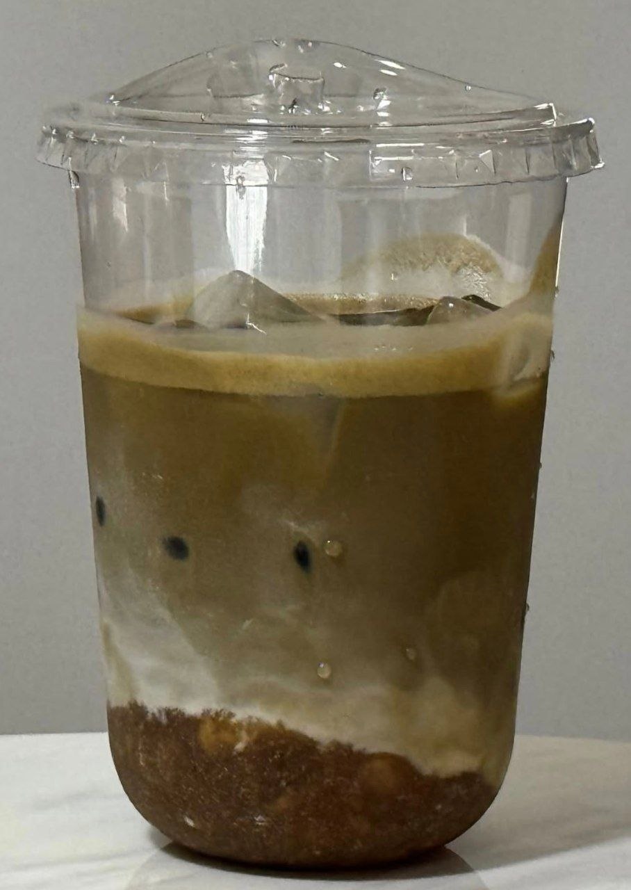 Iced Banana Bread Hojicha Latte_0