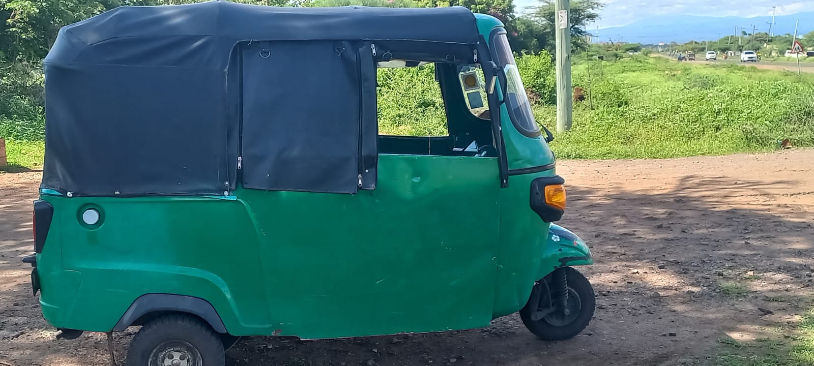 Used Piaggio Ape City Diesel Tuktuk (Green) - KTWC 091V_8