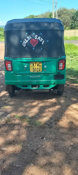Used Piaggio Ape City Diesel Tuktuk (Green) - KTWC 091V