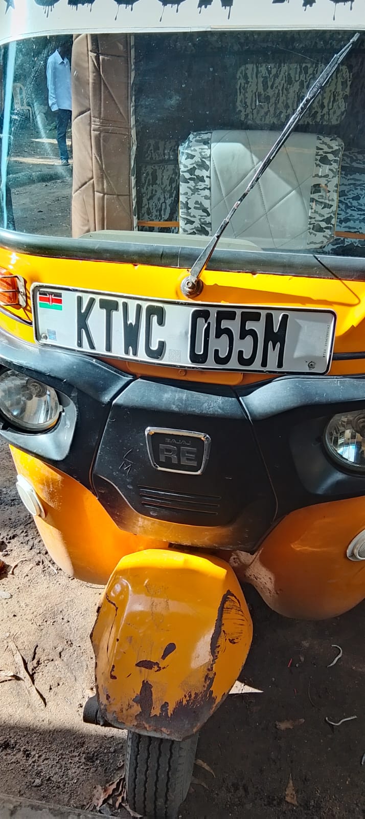 Used Bajaj RE Tuktuk (Yellow) - KTWC 055M_1