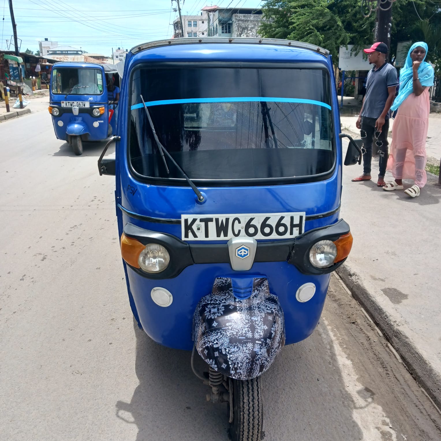 Piaggio Ape City (Blue)_1