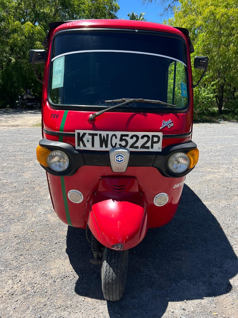 Piaggio Ape City Diesel (Red)_0
