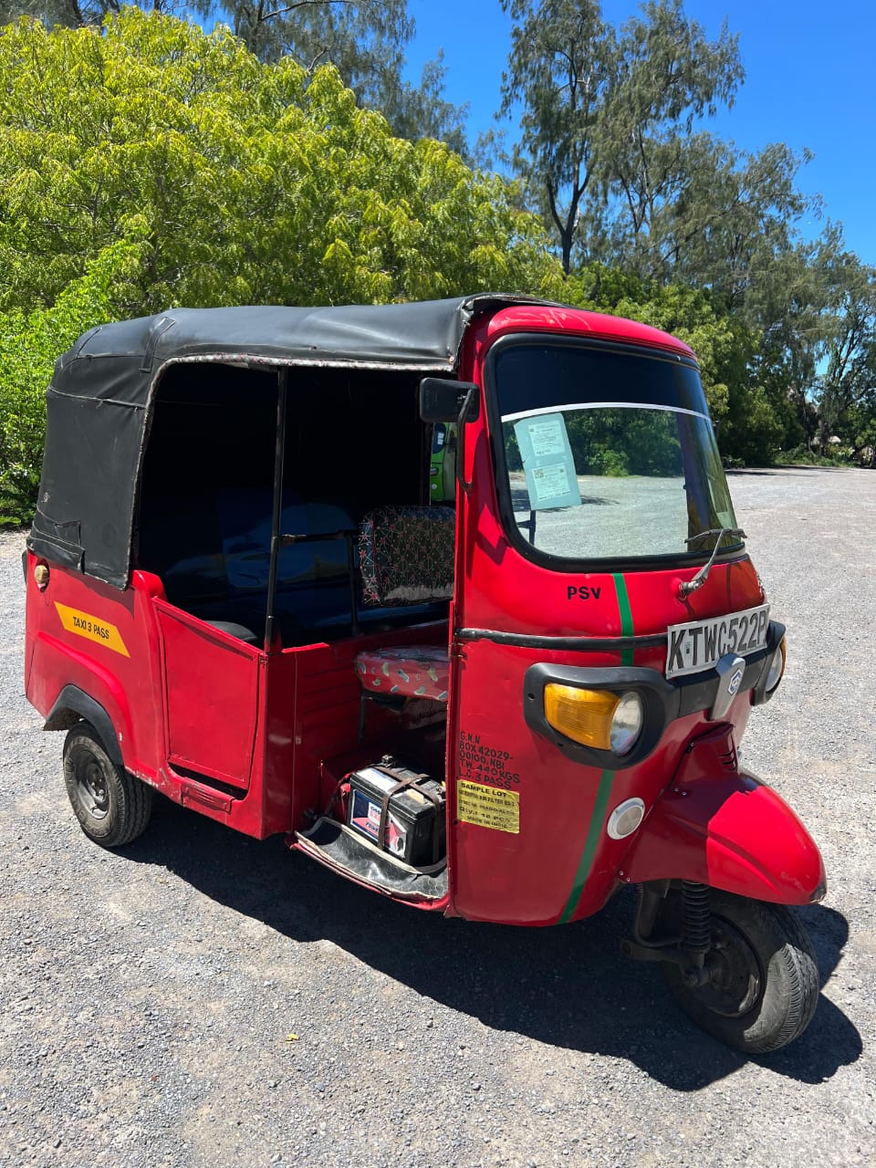 Piaggio Ape City Diesel (Red)_1
