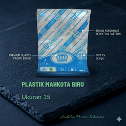 Plastik Asoy Bening Mahkota Biru MHB 200g