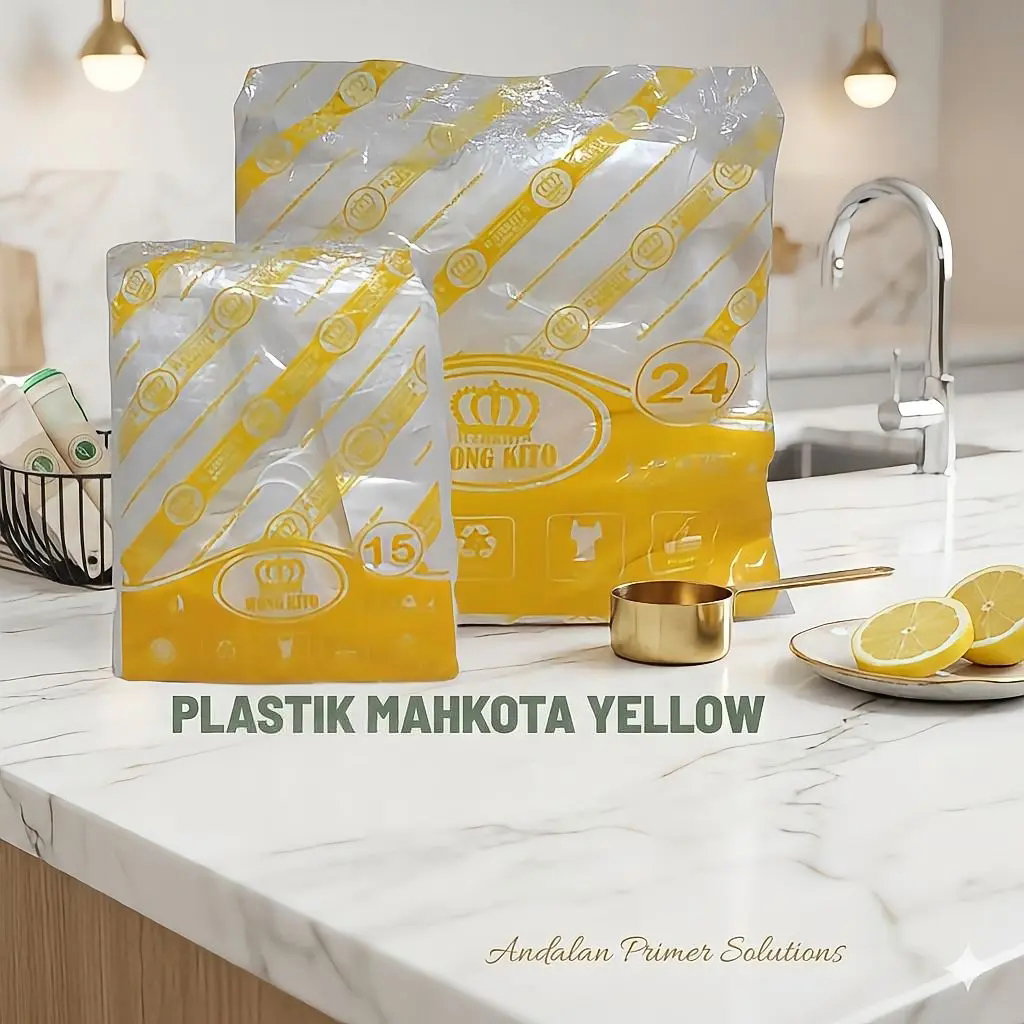 Plastik Asoy Bening Mahkota Wong kito Yellow MWY 250g