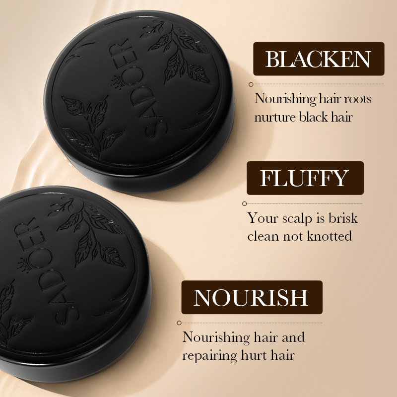SADOER Darkening Hair Soap Shampoo_2