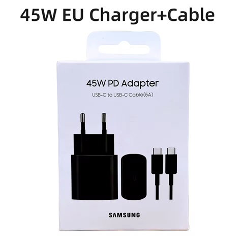 Samsung chargeur 45W + Cable 