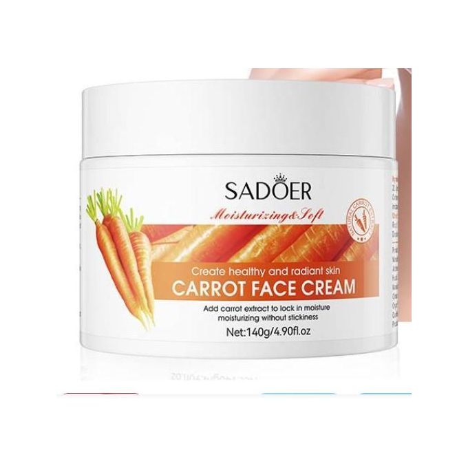 SADOER Carrot Hydrating Moisturizing Face Cream 140g