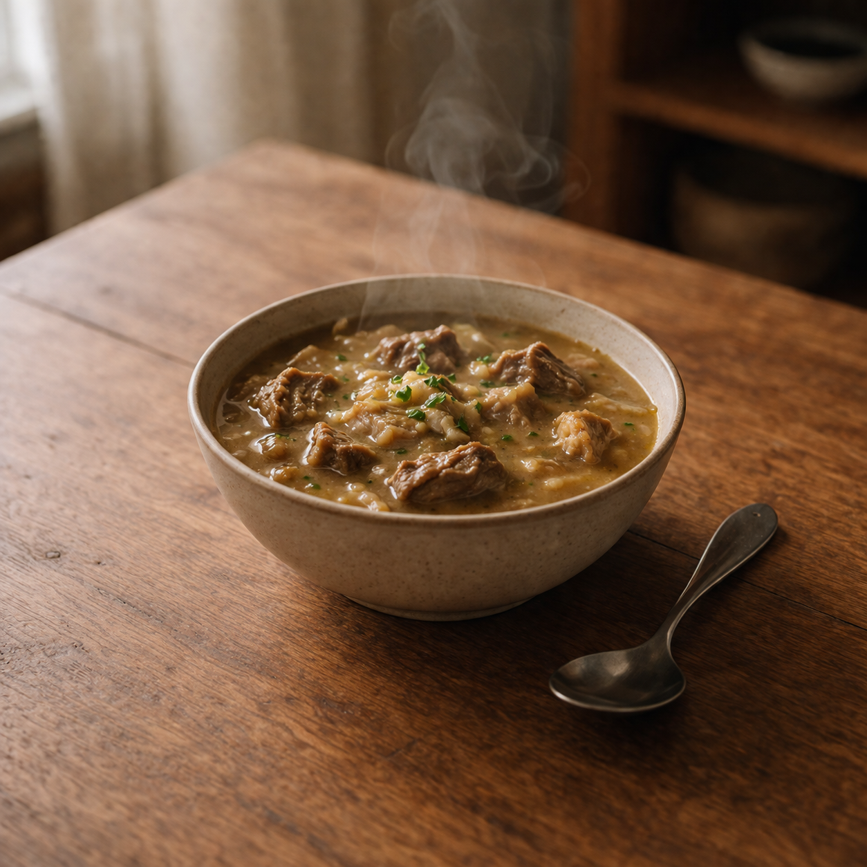 Mtori Banana Beef Soup | متوري - شوربة الموز باللحم_0