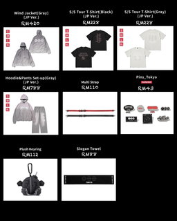 BTS WORLD TOUR 'ARIRANG' OFFICIAL MERCHANDISE - JAPAN ORIGINAL