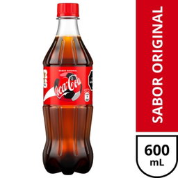 Coca Cola  Original con Azúcar Botella 600ml
