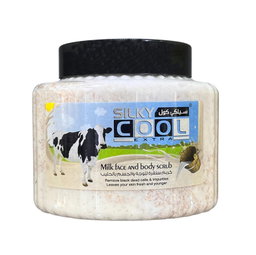 Silky Cool Face & Body Scrub 500 Ml - Milk
