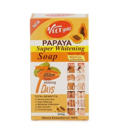 VEET GOLD GOLD Papaya Super Whitening Body Soap._0