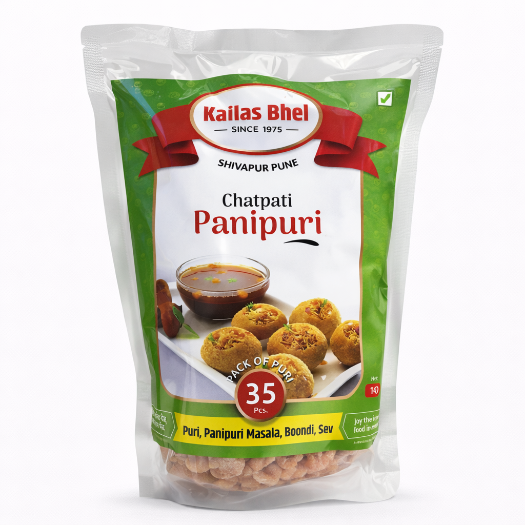 Kailas Bhel Pani Puri Kit 400g_0