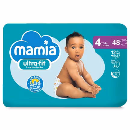 Mamia Baby Nappies Size 4 - 48 Nappies_0
