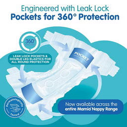 Mamia Baby Nappies Size 4 - 48 Nappies