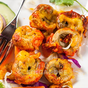 CHEESY MUSHROOM TIKKA