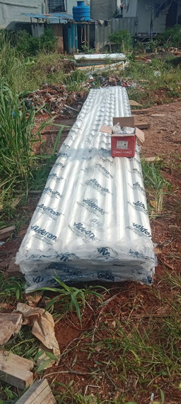 Atap Alderon RS 1.2mm Single layer upvc