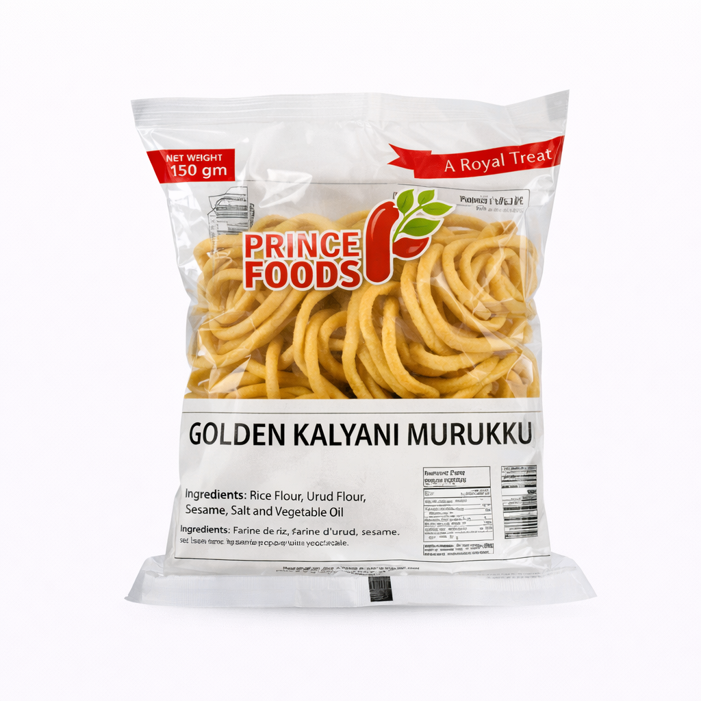 Prince Foods Golden Kalyani Murukku 150g_0