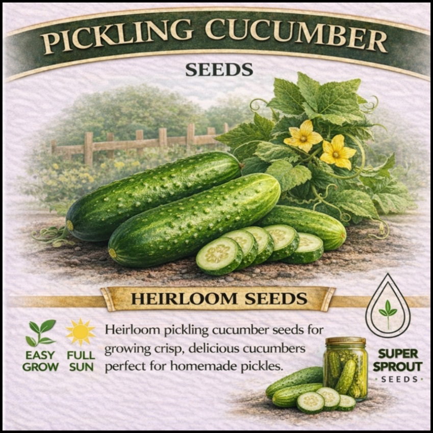 PICKLING CUCUMBER  x 10 seeds_2