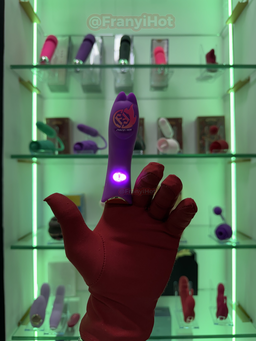 Vibrador para el dedo Dsicreto y potente 