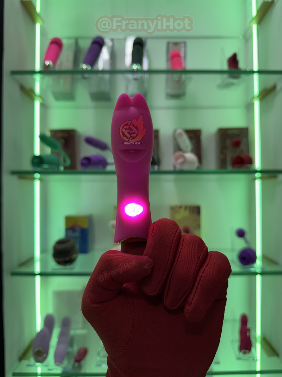 Vibrador para el dedo Dsicreto y potente