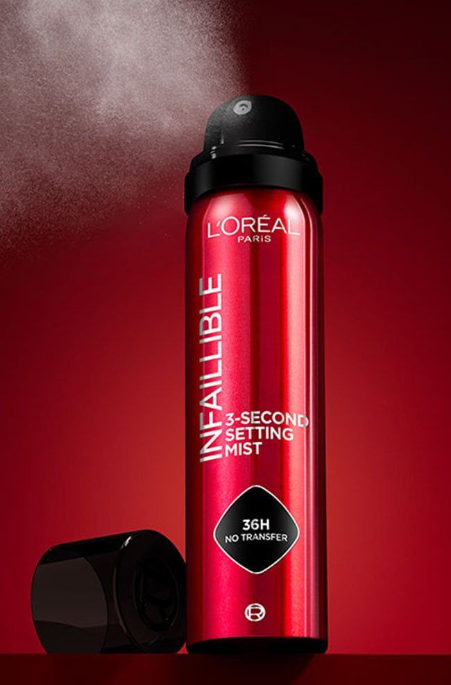Loreal paris infaillible 3- second setting mist - بخاخ مثبت مكياج 36 ساعة انفاليبل من لوريال_1