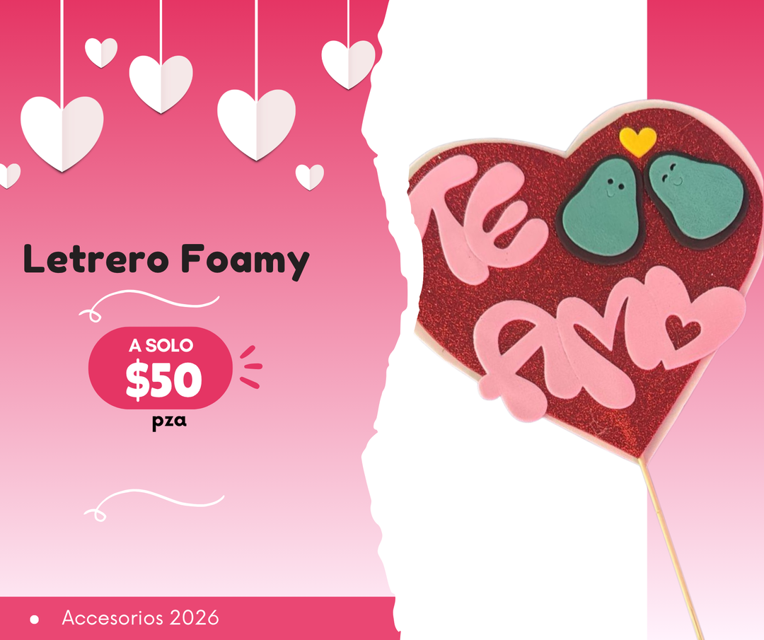 Letrero Foamy