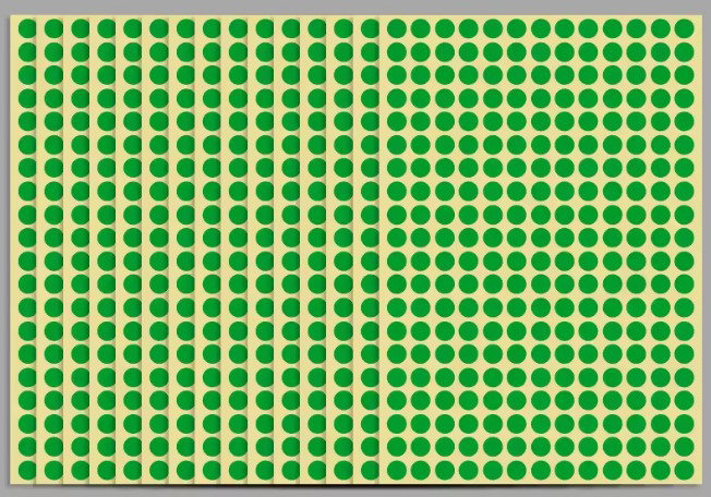 Sticker de puntos de colores. _8